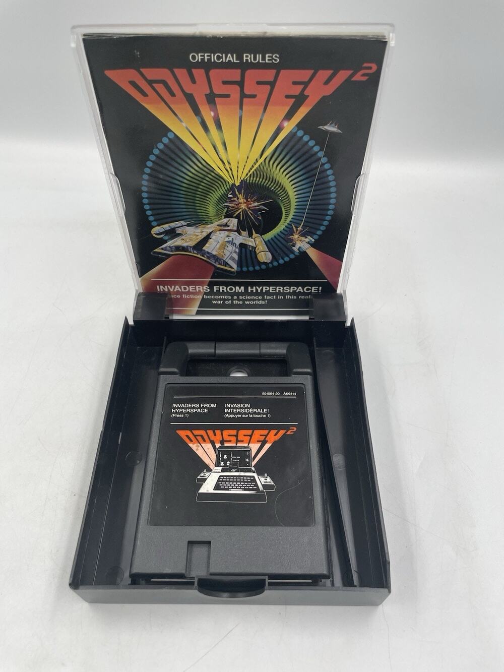 Odyssey 2 Invaders From Hyperspace Complete CIB Tested Works 1979 Magnavox